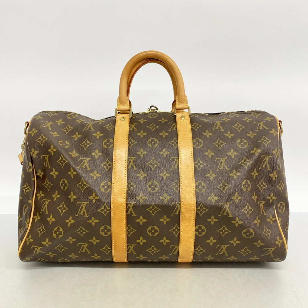 LOUIS VUITTON Brown Monogram Boston Bag - Picture 13 of 13